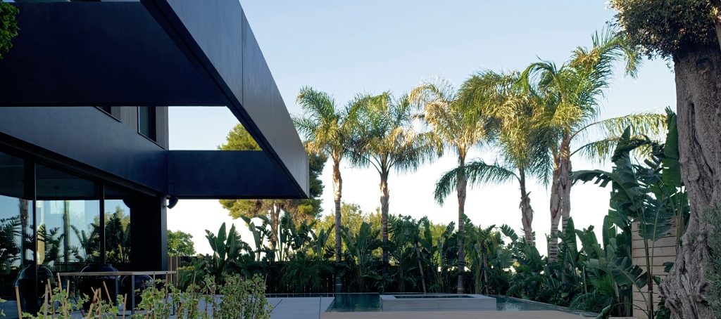 Proyecto de residencia privada, en la urbanización Ausias March, Valencia. 
